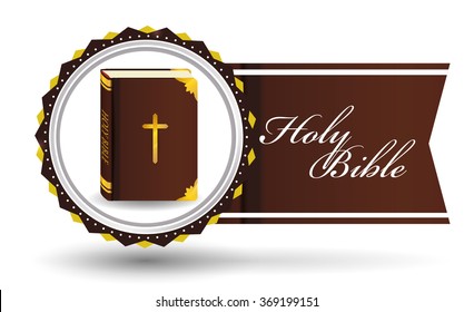 Bible icon design 