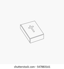 Bible icon design
