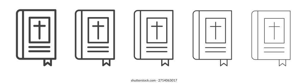 Bible icon design, logo, app, UI. Vector illustration, EPS