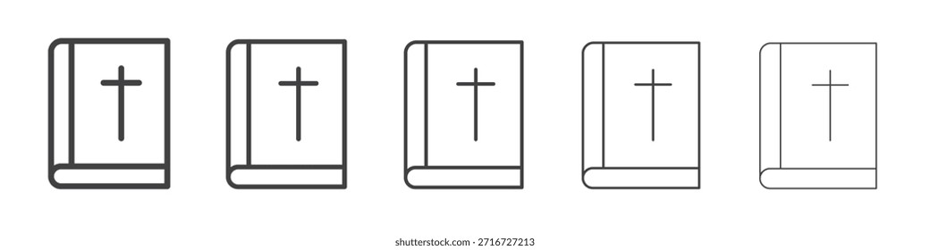 Bible icon design, logo, app, UI. Vector illustration, EPS