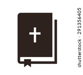 Bible icon isolated on white background