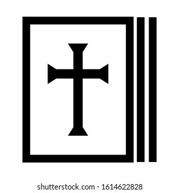 bible icon isolated sign symbol vector illustration - high quality black style vector icons
