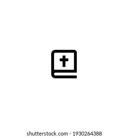 bible icon isolated white background