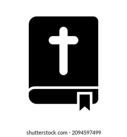 bible icon or logo isolated sign symbol vector illustration - high quality black style vector icons
