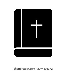 bible icon or logo isolated sign symbol vector illustration - high quality black style vector icons
