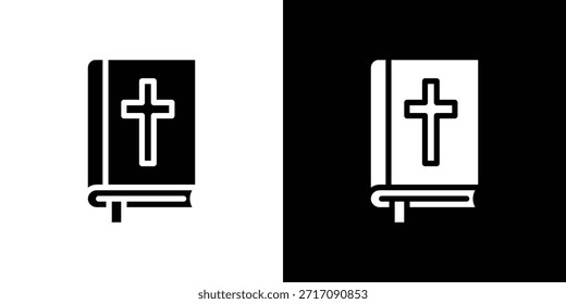 Bible icon set Vector Design for mobile concept and web design.