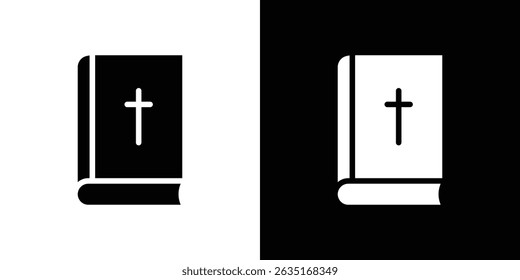 Bible icon symbols. Vector illustration.