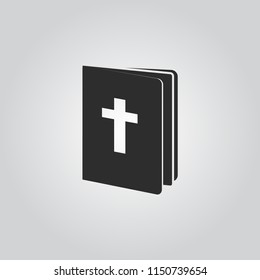 Bible icon vector