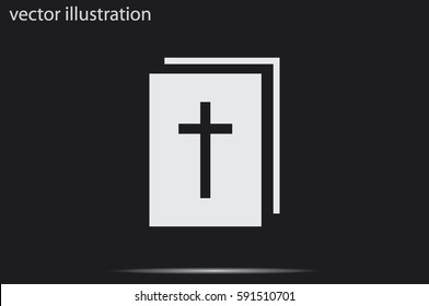 bible icon vector