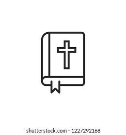 Bible icon, Vector illustration