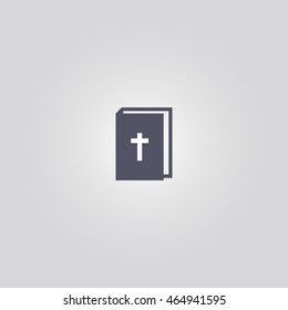 bible icon. vector illustration