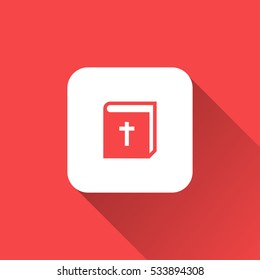 bible icon. vector illustration