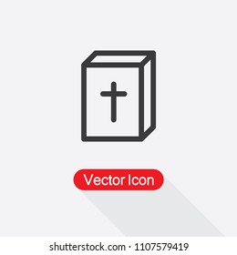 Bible Icon Vector Illustration Eps10