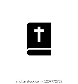 bible icon. bible vector illustration on white background for web and apps.