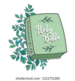 Bible illustration: can be used for stickers, textiles and printing