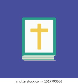 Bible illustration vector design isolated