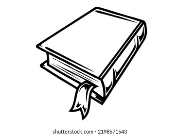 The Bible, Isolated on white