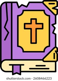 Bible Line vector Icon Design