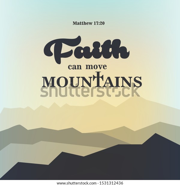 Bible Quote Design Landscape Stock Vector (Royalty Free) 1531312436