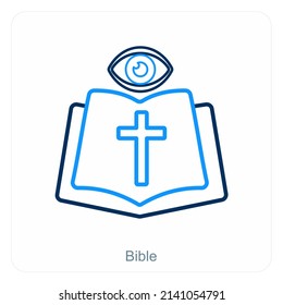 Bible And Religious Icon Concept