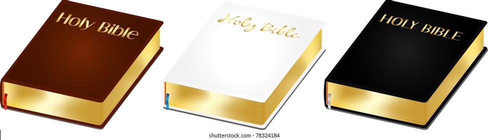 Bible Set Vector Stock Vector (Royalty Free) 78324184 | Shutterstock