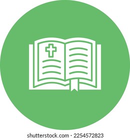 Bible vector icon. Can be used for printing, mobile and web applications.