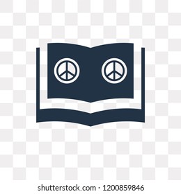 Bible vector icon isolated on transparent background, Bible transparency concept can be used web and mobile