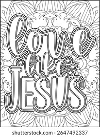 Bible Verse Coloring Page for Adults.
