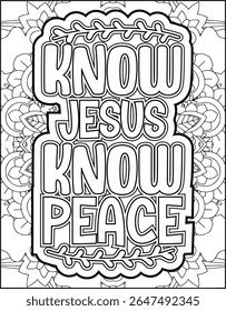 Bible Verse Coloring Page for Adults.
