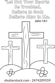 Bible Verse Coloring Pages For Kids