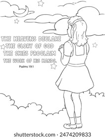 Bible Verse Coloring Pages For Kids