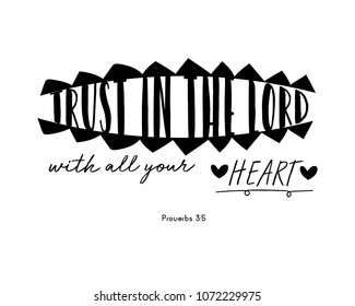 103 Trust the lord with all your heart Images, Stock Photos & Vectors ...