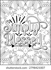 Bible Verse Quote Coloring Page for Adults. Holy Bible Quote Mandala Coloring Page