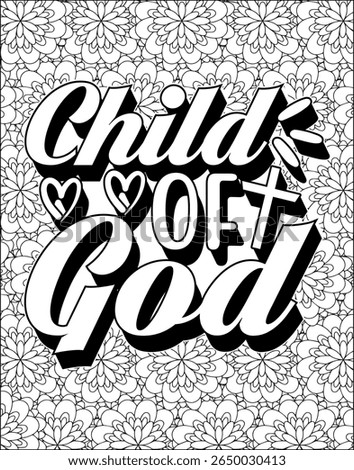Bible Verse Quote Coloring Page for Adults.