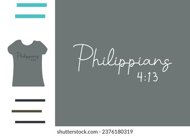 Bible verse quote t shirt design