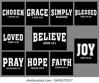 Bible verse quote t shirt design