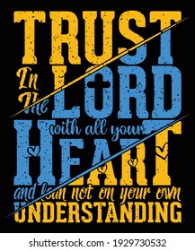 Bible verses, Christian, God, Faith, Lord T shirt design 