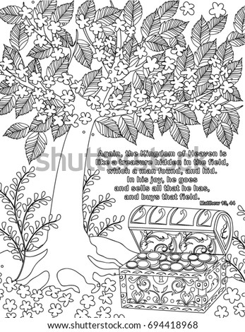 bible verses coloring book page