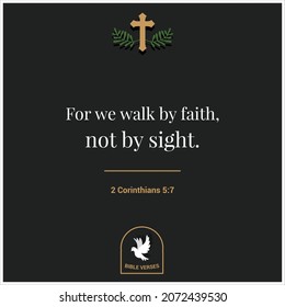 Bible verses with cross and holy spirit.
Bible quotes from bible, This Vector illustration can be used as print, banner, backdrops and social media posts, words from bible