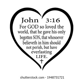 368 John 3;16 Images, Stock Photos & Vectors | Shutterstock