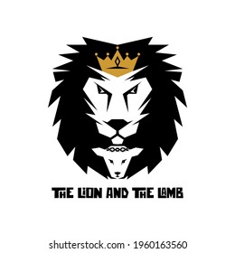Free Free 165 Lion And Lamb Svg SVG PNG EPS DXF File