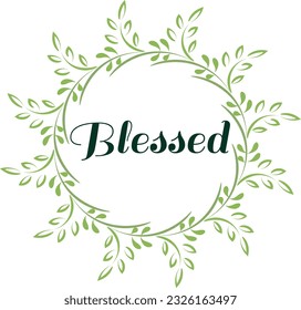 Biblical Phrase, Christian typography for banner, poster, photo overlay, apparel design