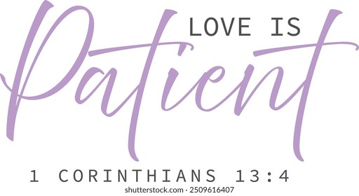 Biblical Phrase, Christian typography for banner, poster, photo overlay, apparel design	