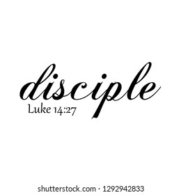 Biblical Phrase, typography for print or use as poster, flyer or t shirt 