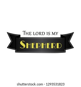 Biblical Phrase, typography for print or use as poster, flyer or t shirt 