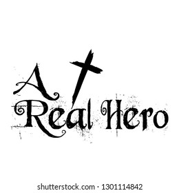 Biblical Phrase, typography for print or use as poster, flyer or t shirt 