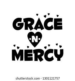 Biblical Phrase, typography for print or use as poster, flyer or t shirt 