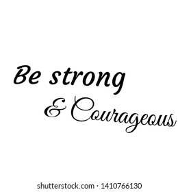 Biblical Phrase, typography for print or use as poster, card, flyer or T shirt