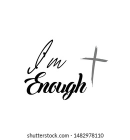 Biblical  Phrase, typography for print or use as poster, card, flyer, T shirt or Tattoo 