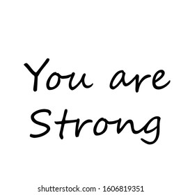 Biblical Phrase, typography for print or use as poster, card, flyer or T shirt